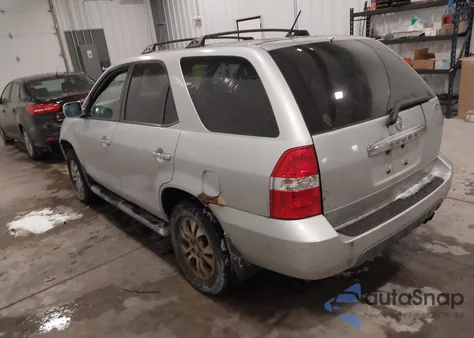 2003 Acura Mdx z USA, uszkodzony, nr VIN 2HNYD18633H526302